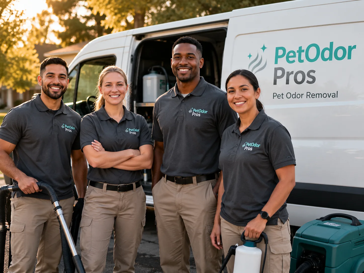 Pet Odor Removal team serving San Ramon, CA